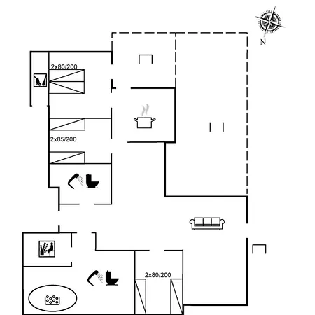 Feriehus Iacobus - 400m From The Sea By Interhome